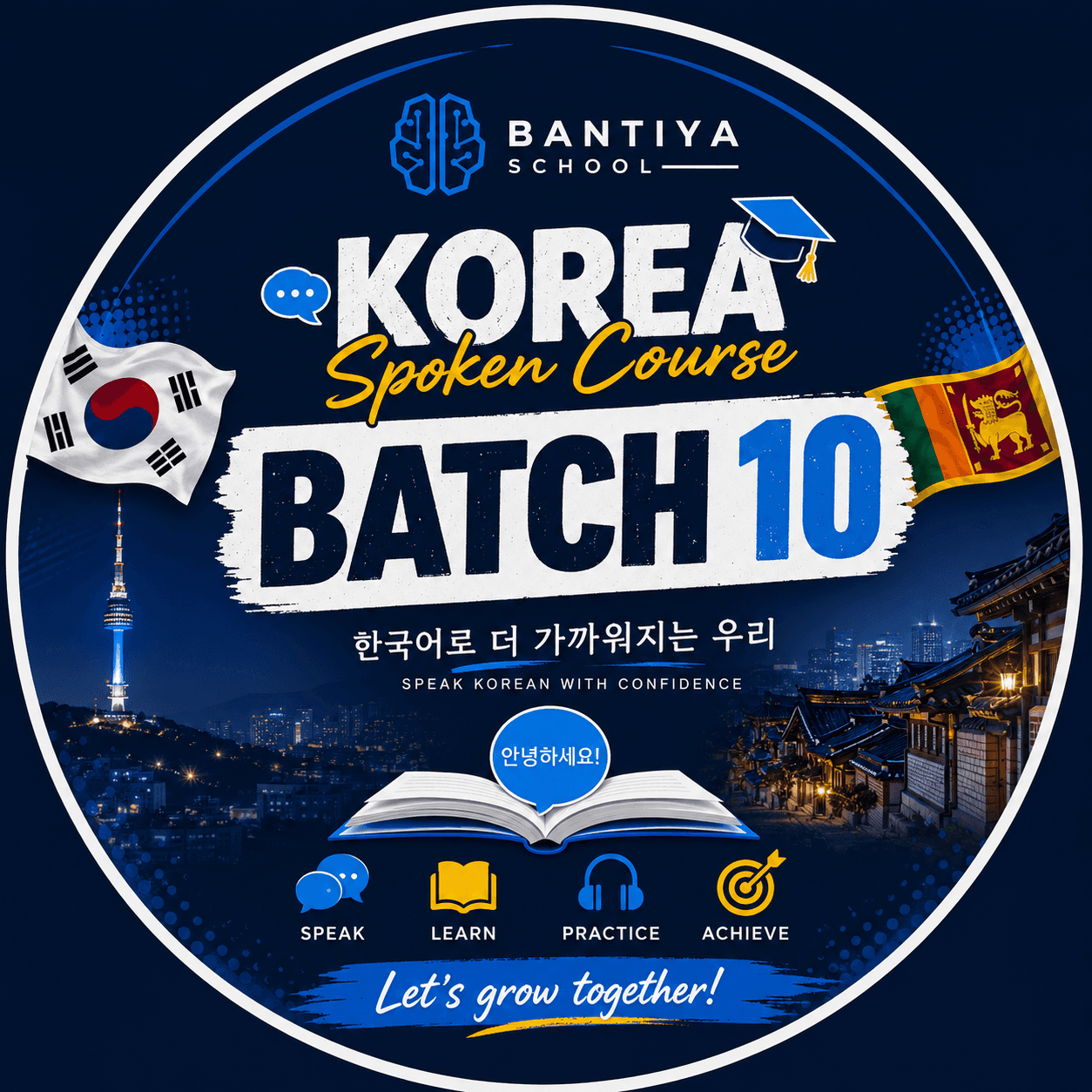 Korean Spoken Intermediate Level Course – Batch 10