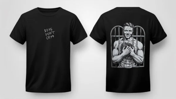 Bantiya Boys Don't Cry T-Shirt - Image 4