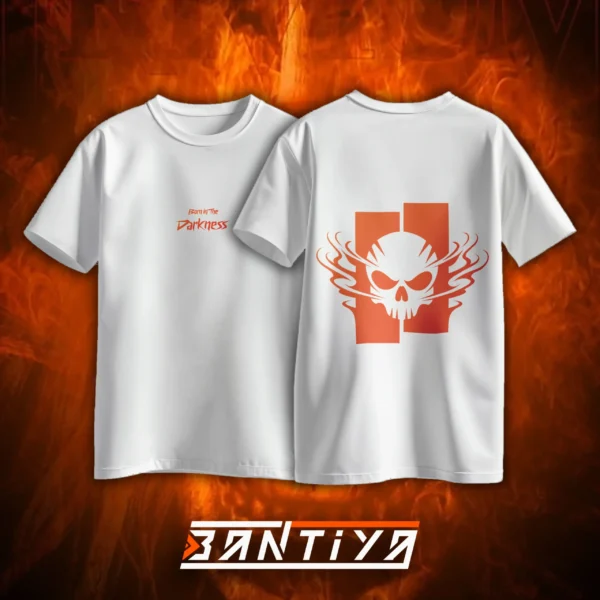 Bantiya Into the Darkness Skull T- Shirt - Image 2