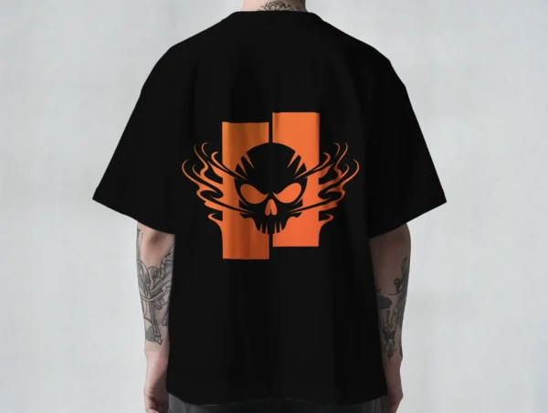 Bantiya Into the Darkness Skull T- Shirt - Image 5