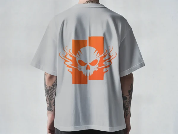 Bantiya Into the Darkness Skull T- Shirt - Image 3