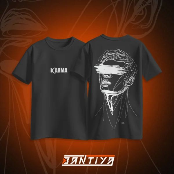 KARMA – Unisex Premium T-Shirt - Image 2
